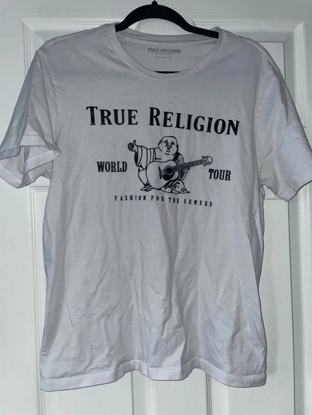 True Religion White Short-Sleeve Graphic Tee